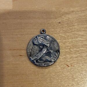 St. Michael Sterling Pendant